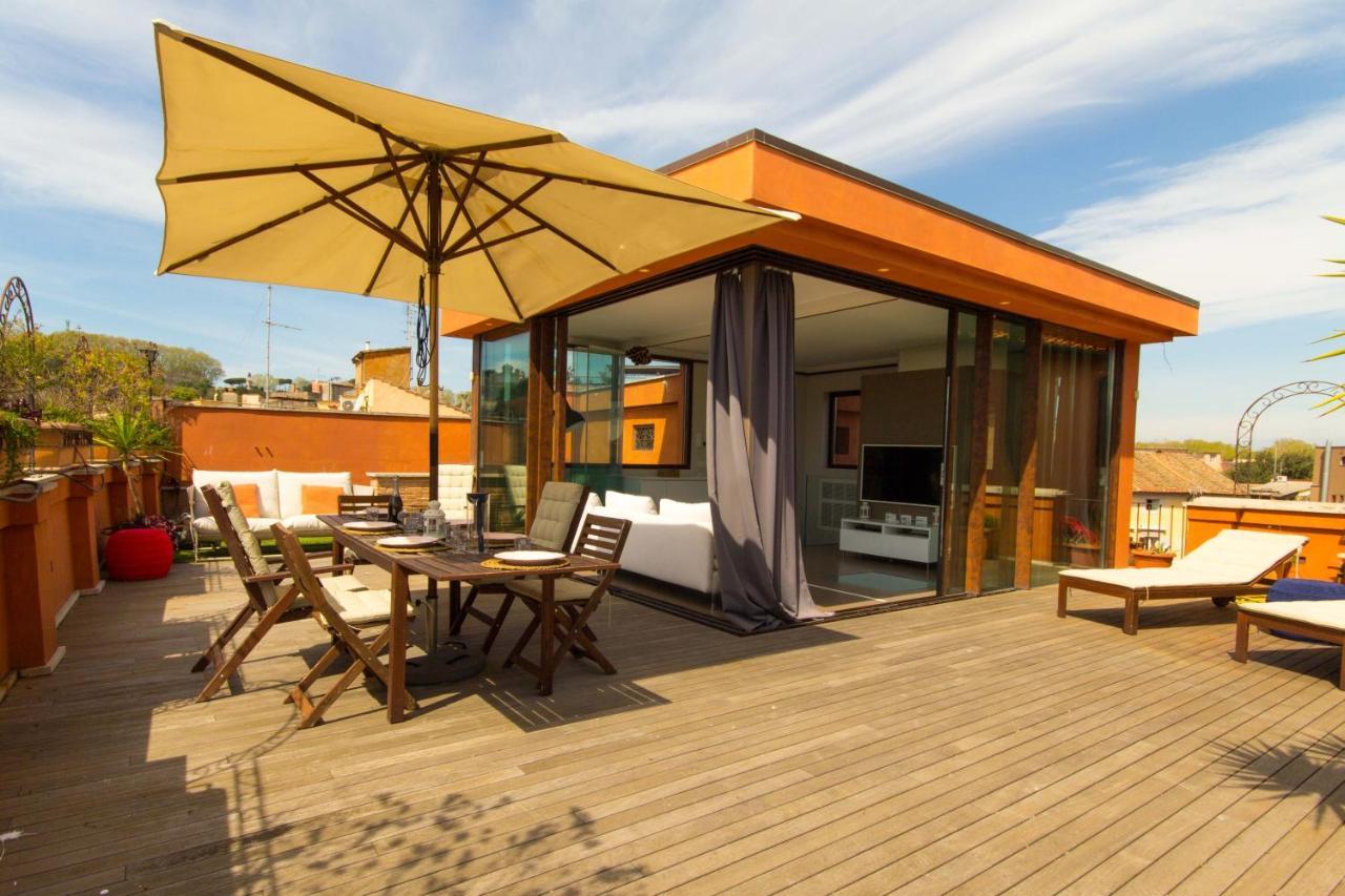 Pelliccia 11 Trastevere Penthouse Ρώμη Εξωτερικό φωτογραφία