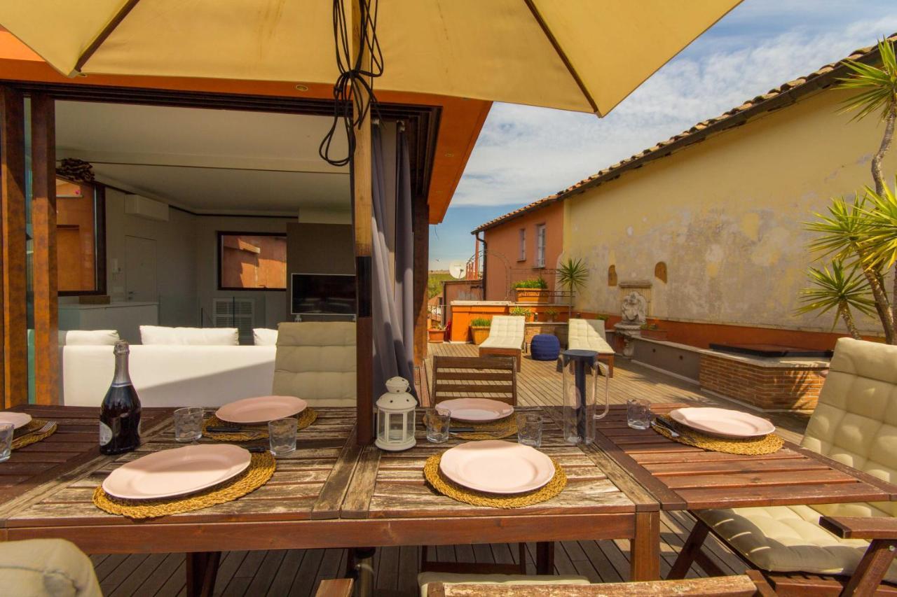 Pelliccia 11 Trastevere Penthouse Ρώμη Εξωτερικό φωτογραφία